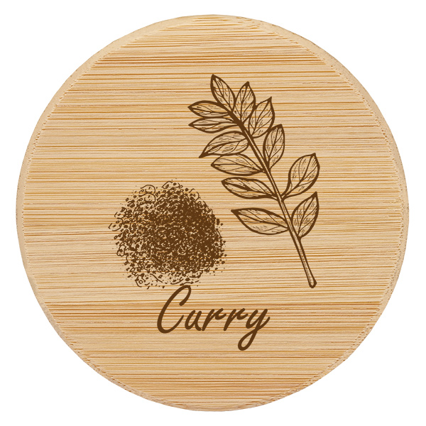 Tappo in legno "Curry" per WECK RR60