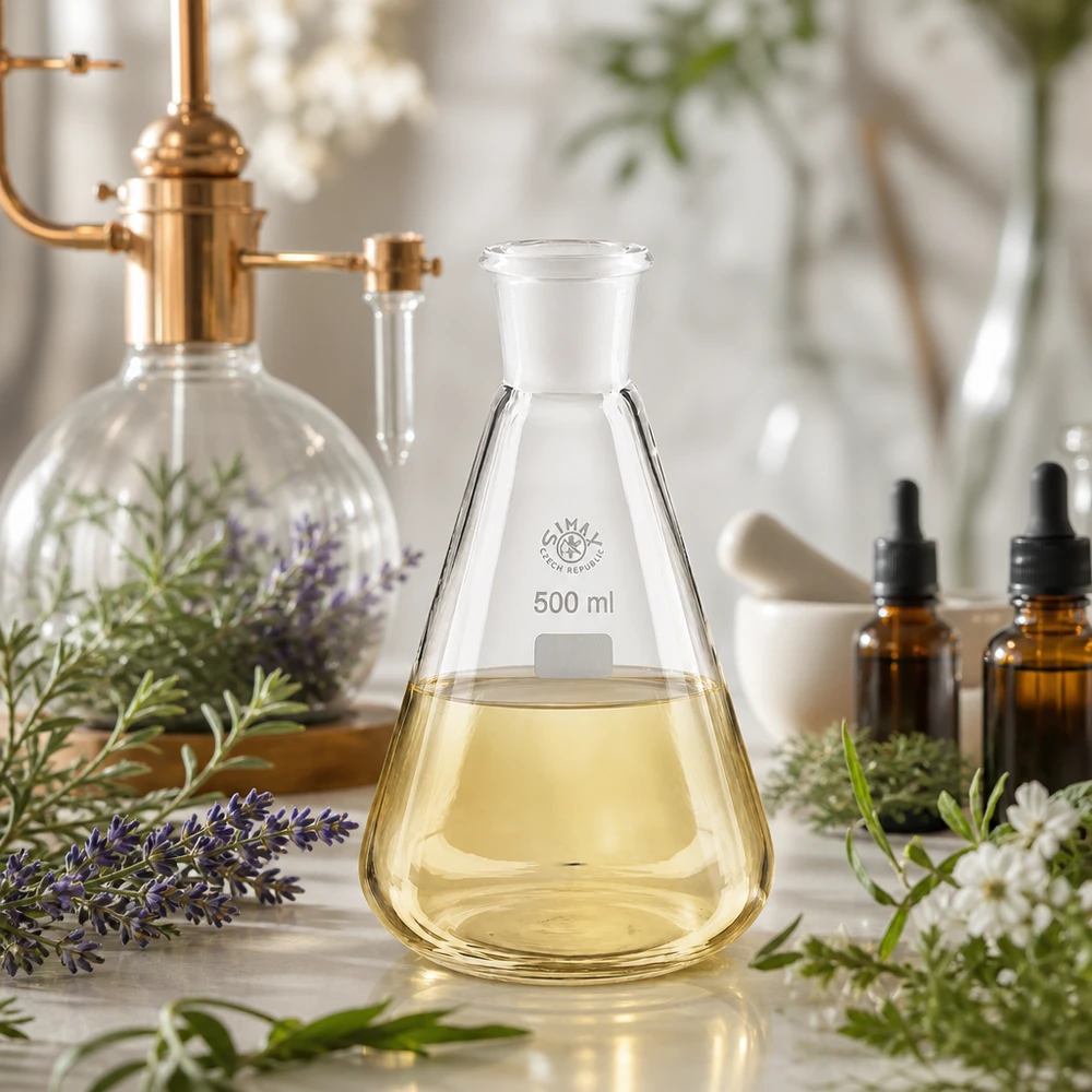 Attrezzatura farmaceutica Beuta da 500 ml con graduazione e giunto standard rettificato