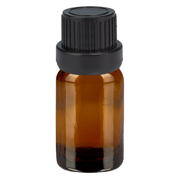 Bottiglia da 5ml 11mm SV nero OV BrownLine UT18/5