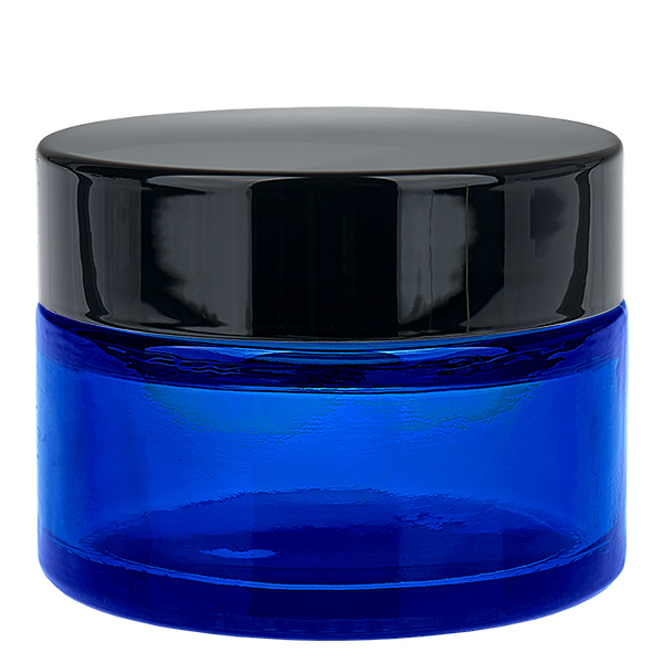 Barattolo di vetro 30ml blu con coperchio UNiTWIST Barattolo di vetro 30ml blu con coperchio UNiTWIST