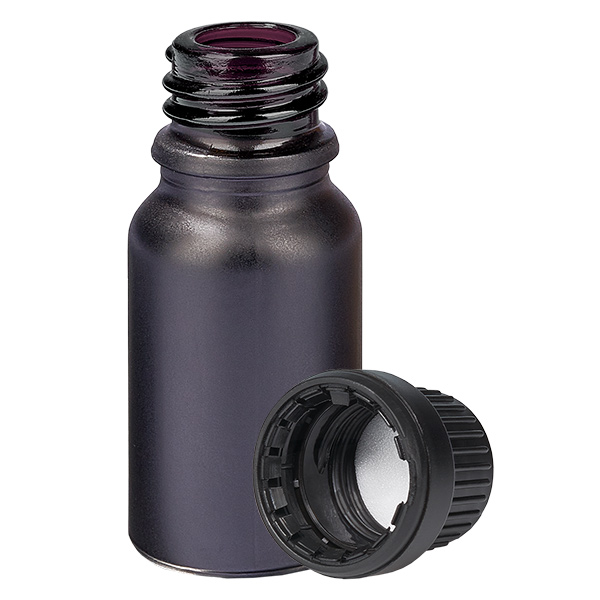 Bottiglia da 10ml 11mm SV nero OV BlackLine UT18/10