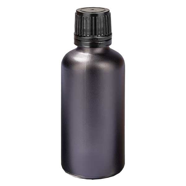 Flacone contagocce da 50 ml 1 mm OV BlackL. UT18/50