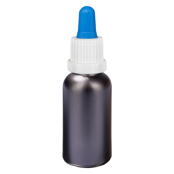 Bottiglia per pipette da 30ml bianco/blu OV BlackLine UT18/30 Bottiglia per pipette da 30ml bianco/blu OV BlackLine UT18/30