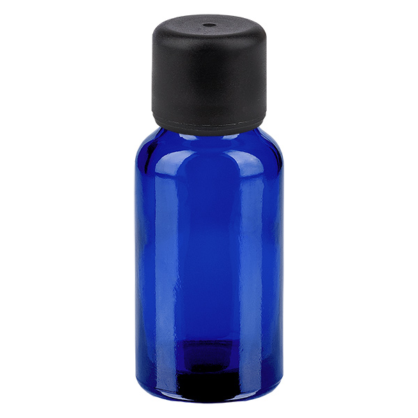 Flacone da 20 ml 6 mm SV nero STD BlueLine UT18/20