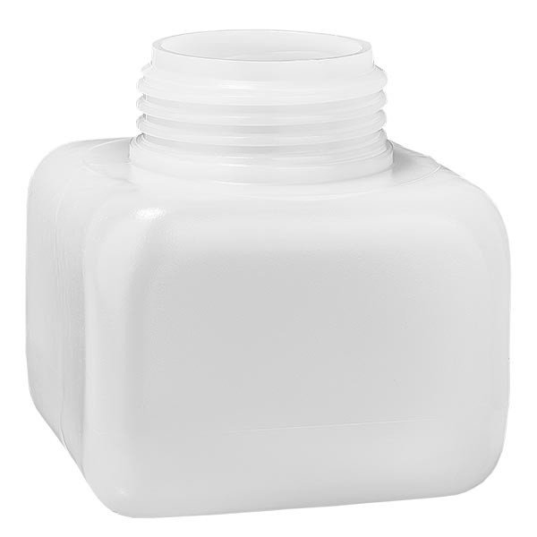 Bottiglia per prodotti chimici 250ml, collo largo in PE-HD, colore naturale