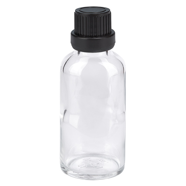 Bottiglia da 30ml 11mm SV nero OV ClearLine UT18/30