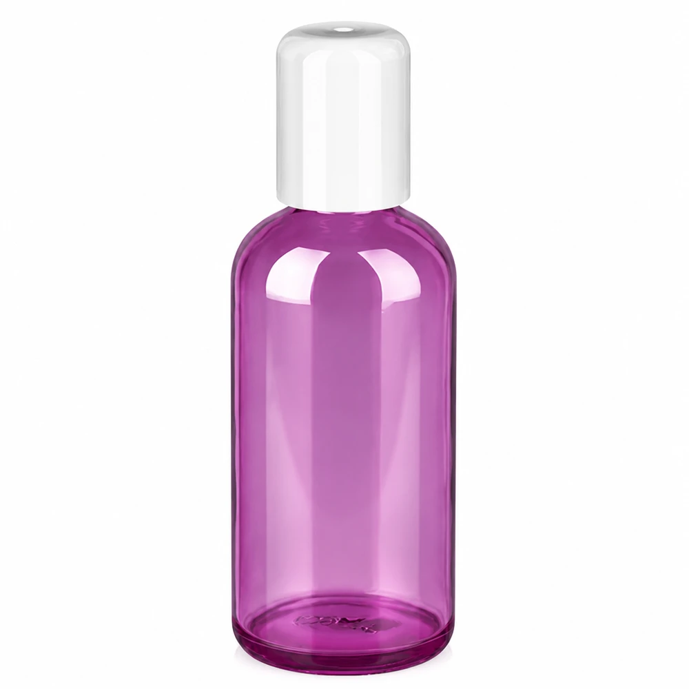 Flacone roll-on da 100 ml bianco standard PurpleLine UT18/100 Flacone roll-on in vetro viola di alta qualità da 100 ml per una distribuzione precisa del prodotto