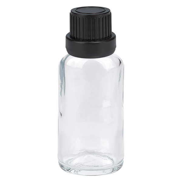 Bottiglia da 20ml 11mm SV nero OV ClearLine UT18/20