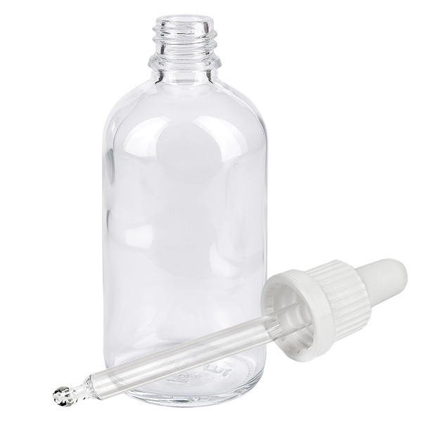 Flacone per pipette da 100 ml bianco OV ClearLine UT18/100