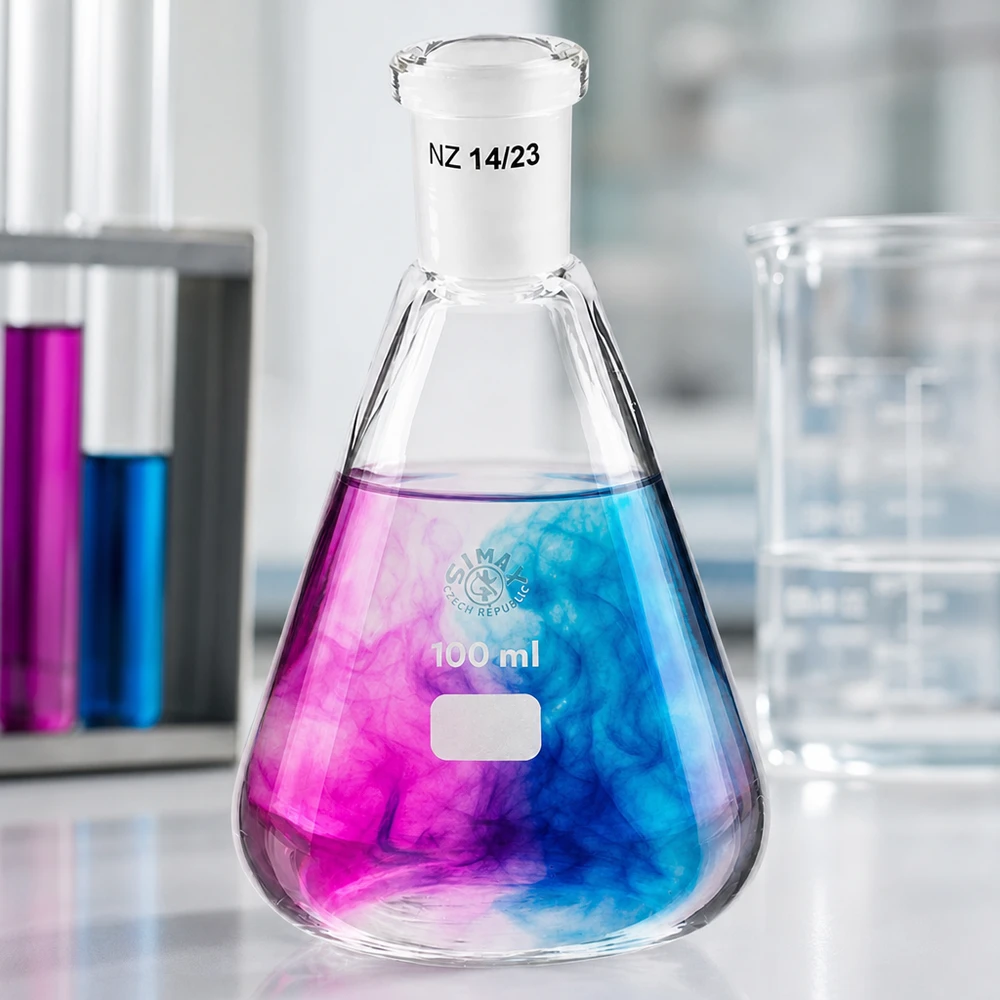 Beuta 100ml con giunto standard smerigliato (14/23) Beuta 100ml con giunto standard smerigliato (14/23)
