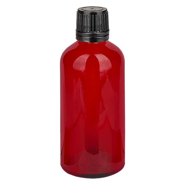 Flacone contagocce da 100 ml 1 mm OV RedL. UT18/100 UNiTWIST