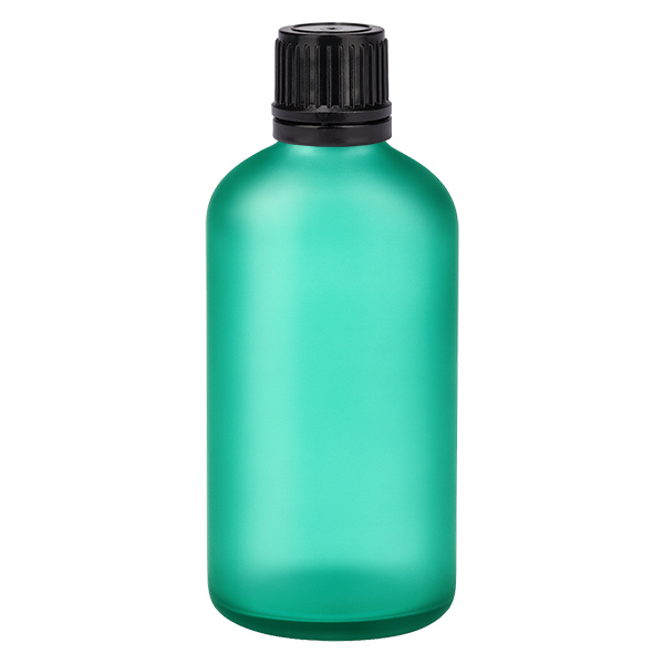 Bottiglia da 100ml 11mm SV nero OV GreenL. UT18/100