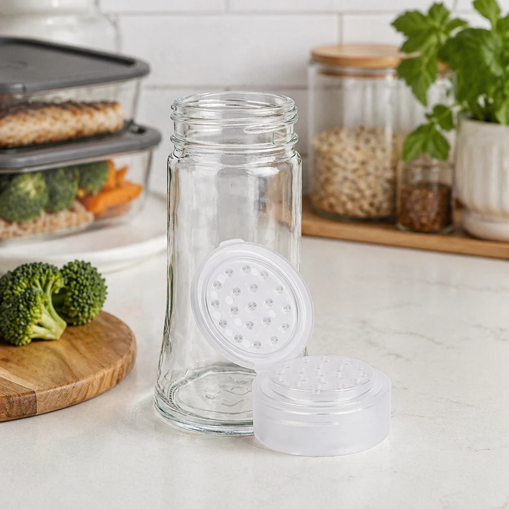 Barattolo per sale/spezie 95ml con shaker bianco Barattolo per sale/spezie 95ml con shaker bianco