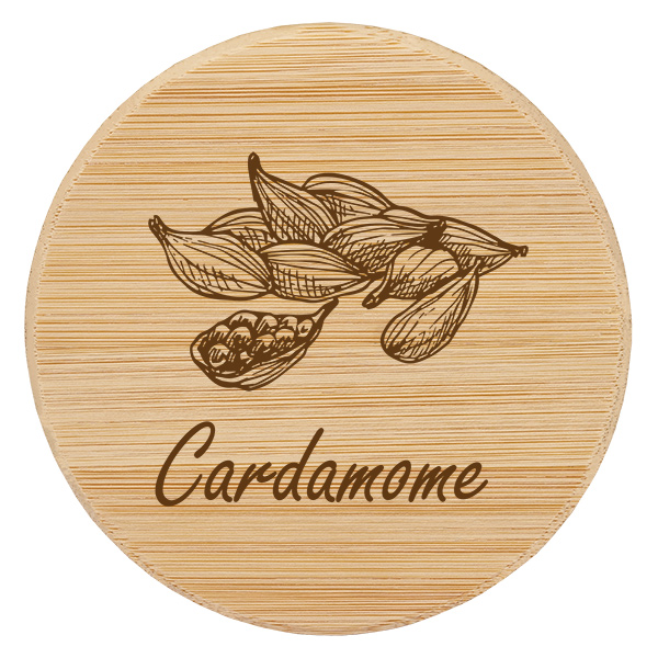 Coppia in legno "Cardamomo" per WECK RR60 Coppia in legno "Cardamomo" per WECK RR60