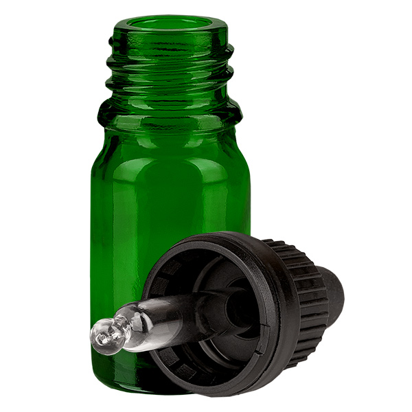 Flacone per pipette da 5 ml nero OV GreenLine UT18/5