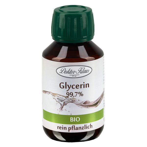 Glicerina organica (99,7%) 100 ml Doktor-Klaus Glicerina organica (99,7%) 100 ml Doktor-Klaus