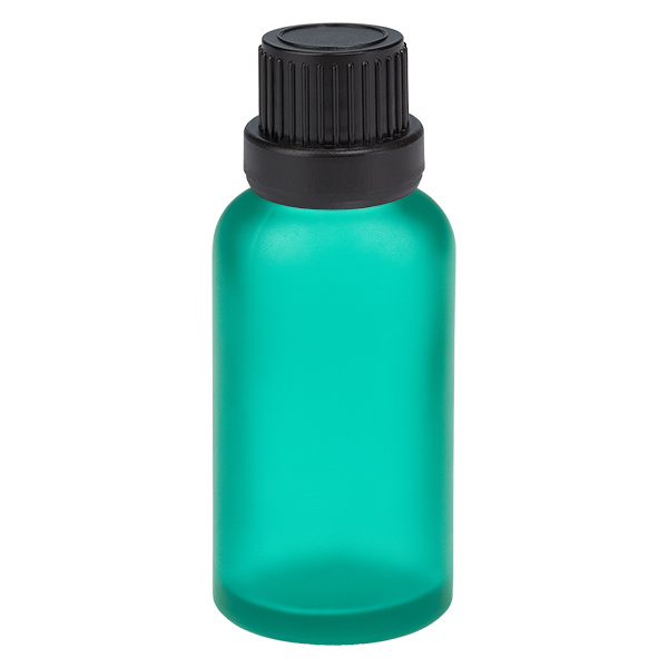 Flacone contagocce da 30 ml 2 mm nero OV GreenL. UT18/30