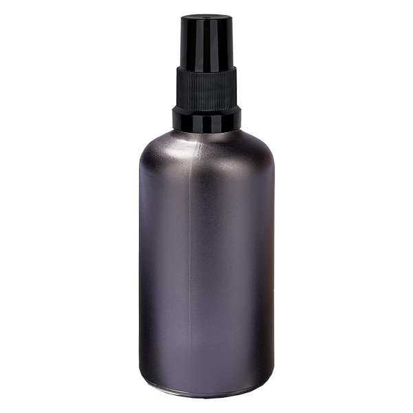 Flacone spray da 100 ml nero STD BlackLine UT18/100 Flacone spray da 100 ml nero STD BlackLine UT18/100