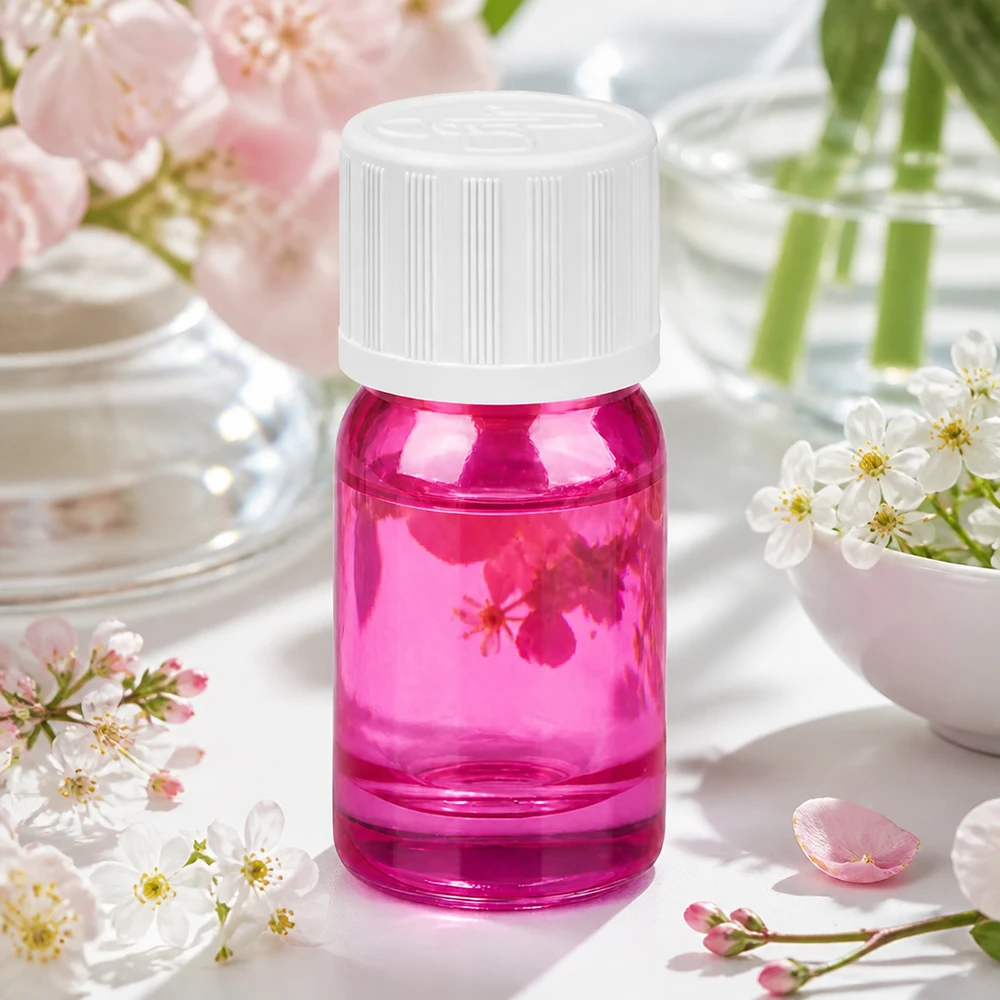 Bottiglia da 5ml tappo a vite 11mm bianco standard a prova di bambino PurpleLine UT18/5 Flacone professionale in vetro viola da 5 ml con apertura di 11 mm, ideale per un dosaggio preciso dei principi attivi.