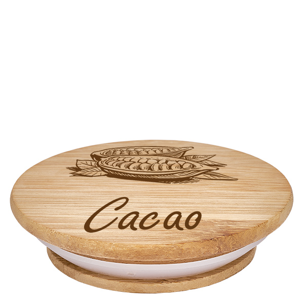 Cestello in legno "cacao" per WECK RR100