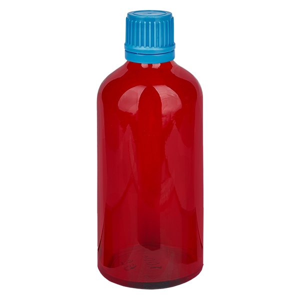 Bottiglia da 100ml 11mm SV blu OV RedLine UT18/100