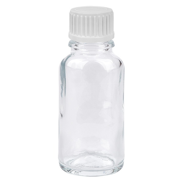 Flacone da 20 ml (globulo) 3 mm GR s. STD ClearL.UT18/20