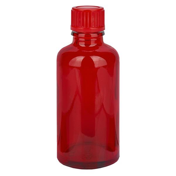 Bottiglia da 50ml 11mm SV rosso STD RedLine UT18/50 Bottiglia da 50ml 11mm SV rosso STD RedLine UT18/50