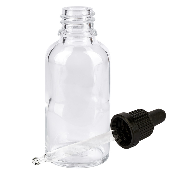 Bottiglia per pipette da 30 ml nera OV ClearLine UT18/30