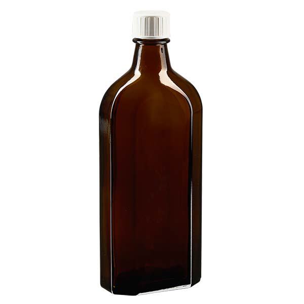 250 ml Meplat marrone tappo a vite con anello versatore DIN22