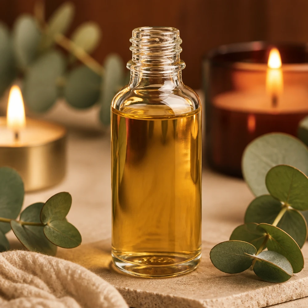 Flacone in vetro trasparente ApoGlas da 30 ml con filettatura a vite per oli essenziali e cosmetici