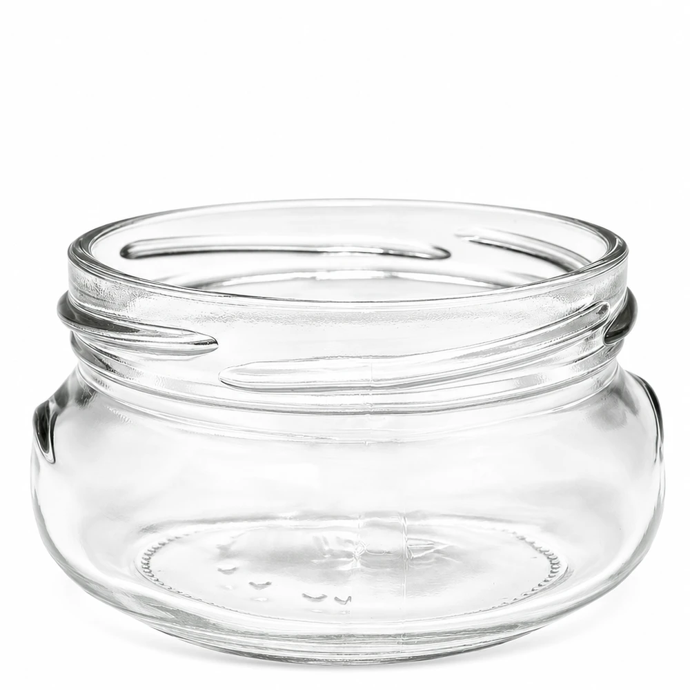 UNiTWIST Terrina120 - Vaso per terrine, capacità 120ml TO70 UNiTWIST Terrina120 vaso a zuppiera 120ml TO70 filettatura a vite trasparente vuoto senza coperchio