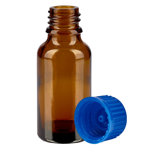 Bottiglia da 20ml 11mm SV blu STD BrownLine UT18/20