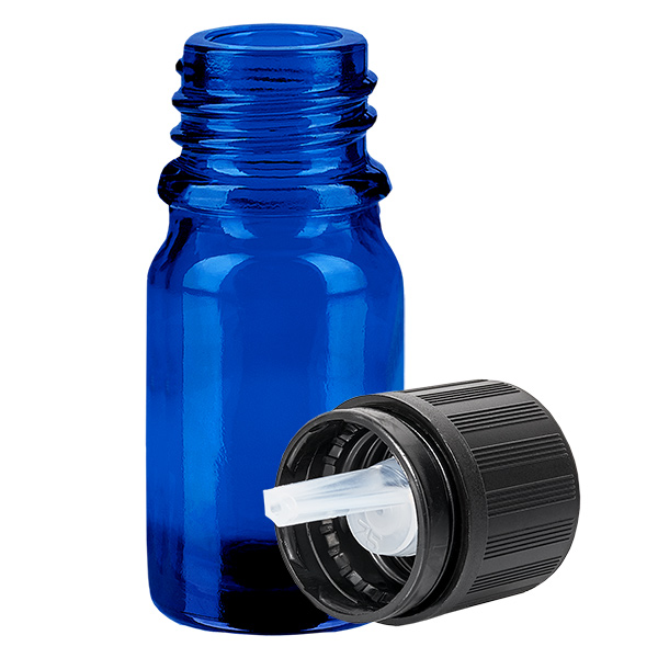 Flacone contagocce da 5 ml 1mm s. OV KiSi Bli BlueL. UT18/5
