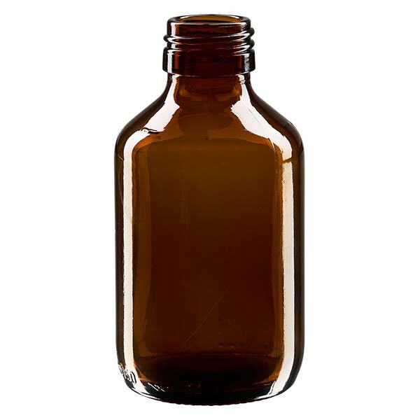 Flacone per medicinali da 150 ml marrone, senza tappo PP28 ApoGlas