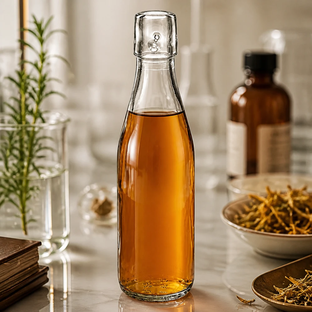 Bottiglia in vetro da 250 ml senza tappo UNiTWIST
