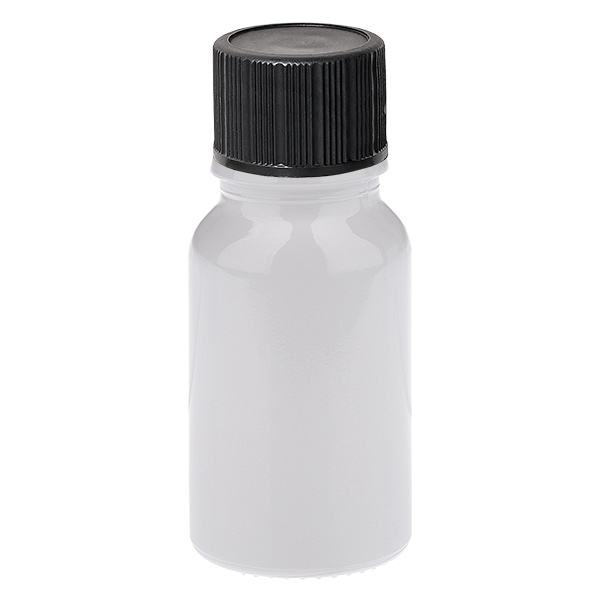 Flacone contagocce da 10 ml 1 mm nero Tappo standard WhiteLine UT18/10