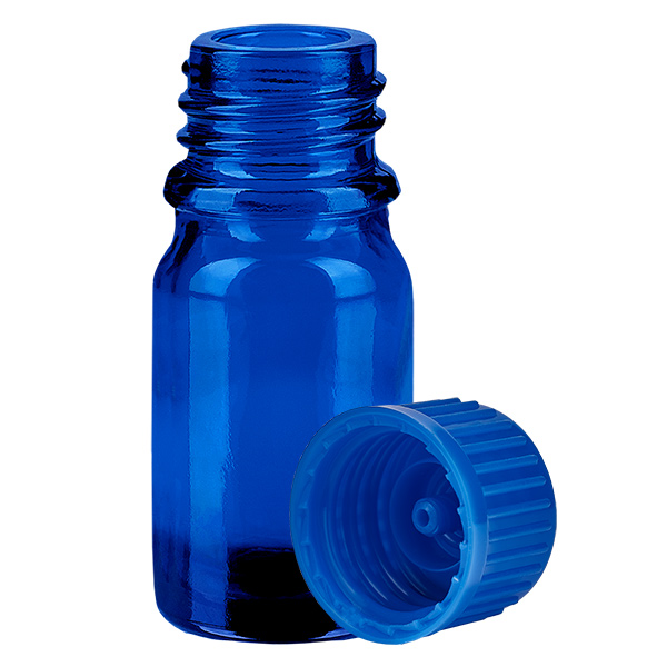 Bottiglia da 5ml 11mm SV blu STD BlueLine UT18/5