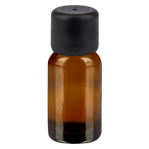 Bottiglia da 10ml 6mm SV nero STD BrownLine UT18/10