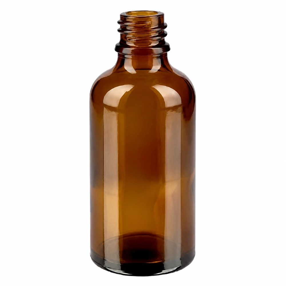 Flacone contagocce da 50 ml 0,8 mm verde STD BrownLine UT18/50 Flacone contagocce resistente ai raggi UV da 50 ml, in vetro ambrato, ideale per le sostanze sensibili alla luce.