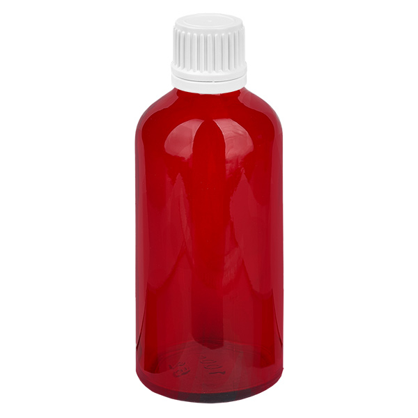 Bottiglia da 100ml 11mm SV bianco OV RedLine UT18/100