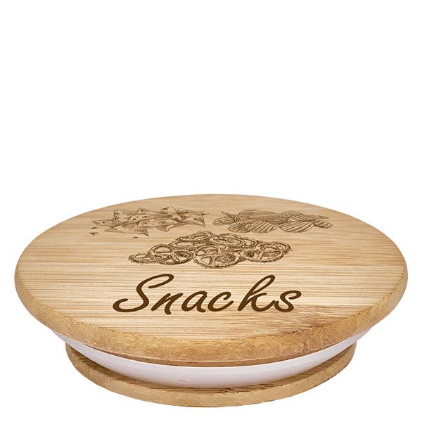 Coppia in legno "Snacks" per WECK RR100 Coppia in legno "Snacks" per WECK RR100
