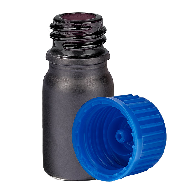 Flacone da 5ml 11mm SV blu STD BlackLine UT18/5