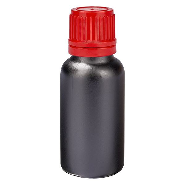 Bottiglia da 20ml 11mm SV rosso OV BlackLine UT18/20
