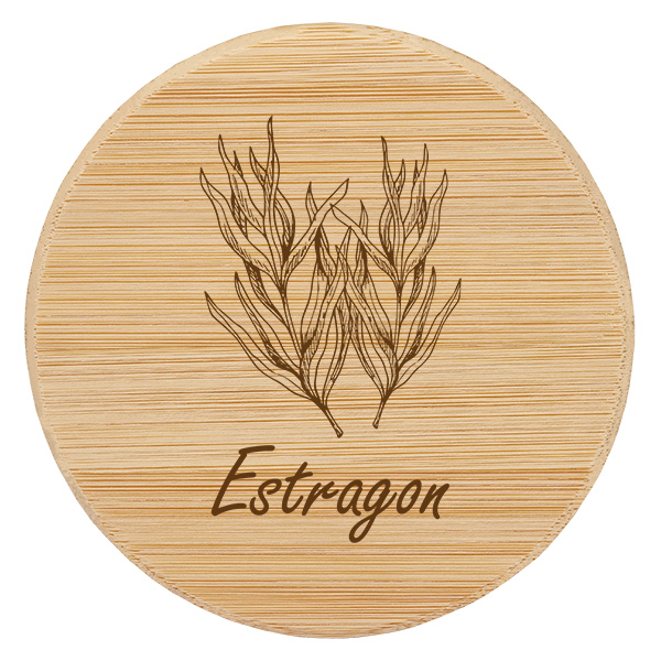Coppia in legno "Estragon" per WECK RR60 Coppia in legno "Estragon" per WECK RR60