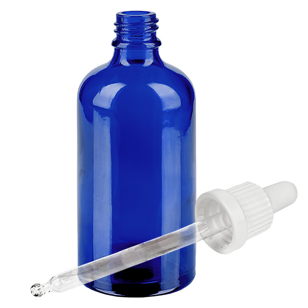Flacone per pipette da 100 ml bianco OV BlueLine UT18/100