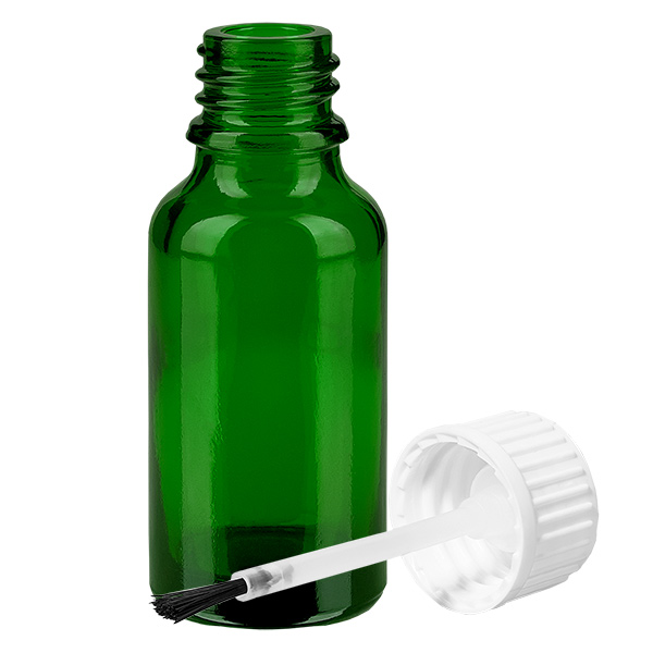 Flacone a pennello da 20 ml bianco STD GreenLine UT18/20