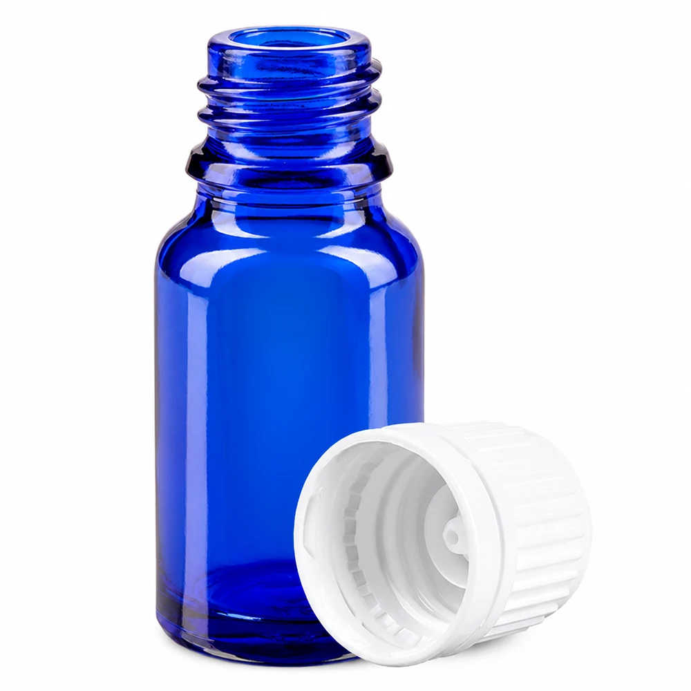 Flacone da 10ml 11mm SV bianco OV BlueLine UT18/10 Flacone da 10ml 11mm SV bianco OV BlueLine UT18/10
