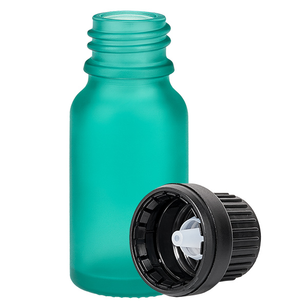 Flacone contagocce da 10 ml 2 mm nero OV GreenL. UT18/10