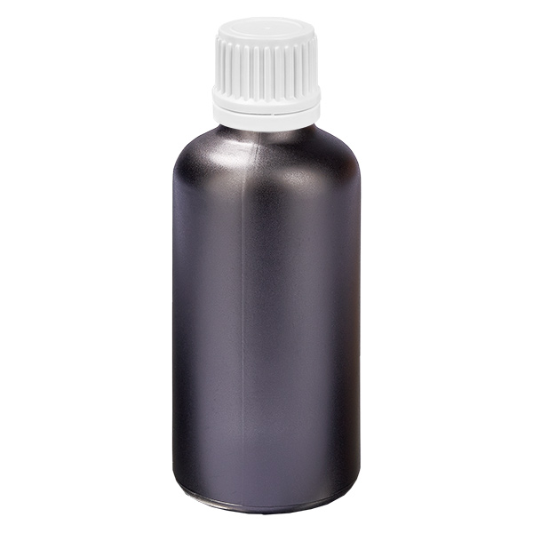 Bottiglia da 50ml 11mm SV bianco OV BlackLine UT18/50 Bottiglia da 50ml 11mm SV bianco OV BlackLine UT18/50