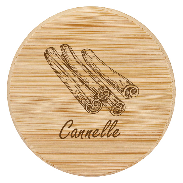 Coppia in legno "Cannelle" per WECK RR60